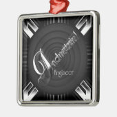 Deko Flare, Ingenieur der Industrie Ornament Aus Metall (Links)