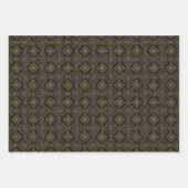 Deko-Fliesenmuster Geschenkpapier Set (Vorderseite 2)