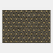 Deko-Fliesenmuster Geschenkpapier Set (Vorderseite)