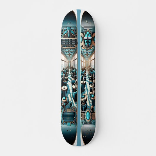 "Deko Flight Lounge Deck" Skateboard (Vorne)