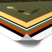 Deko Flying Scotsman Train Poster 13 x 19 (Ecke)