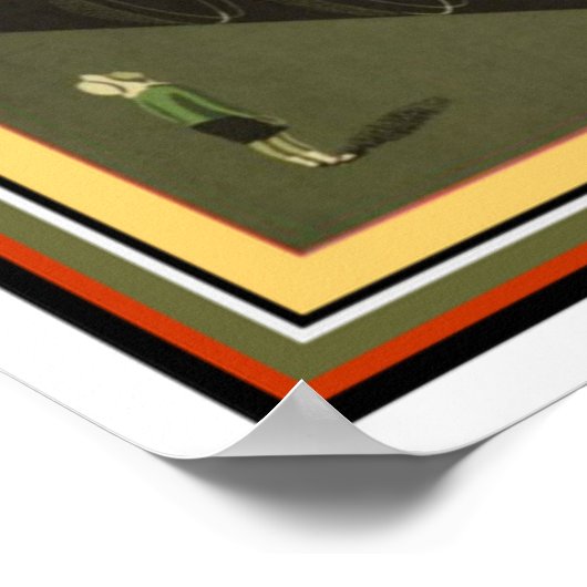 Deko Flying Scotsman Train Poster 13 x 19 (Ecke)