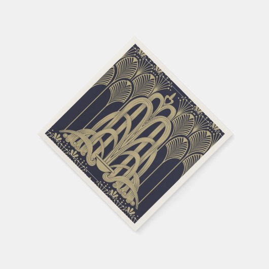 Deko Fountain Serviette (Ecke)