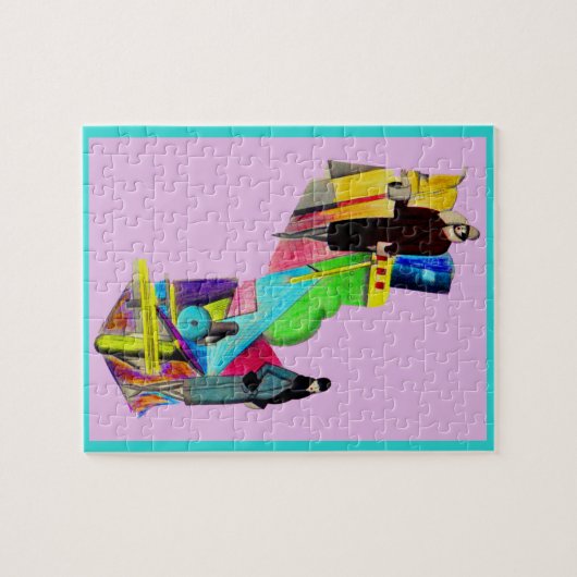 Deko-Frauen in den 1930er Jahren drucken etwas Ext Puzzle (Horizontal)