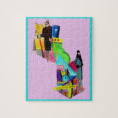 Deko-Frauen in den 1930er Jahren drucken etwas Ext Puzzle (Vertikal)