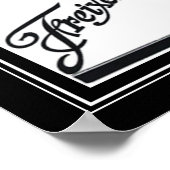 Deko Freixenet" Champagne Ad Poster aus den 1920er (Ecke)