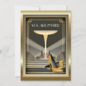 Deko Gala-Veranstaltung 3 - Einladung (Vorderseite)