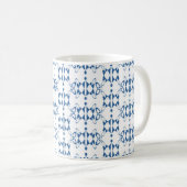 Deko-Geometrie Kaffeetasse (VorderseiteRechts)