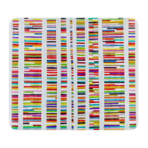 Deko Glass Cutting Board für die genetische Gleich Schneidebrett
