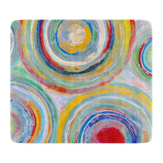 Deko-Glasschneidplatte abspulen Schneidebrett (Vorderseite)