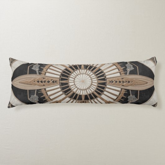 Deko Golden Dash Seitenschläferkissen (Vorderseite)