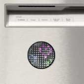 DEKO-HERART-Runde Magnet (In Situ (Geschirrspüler))