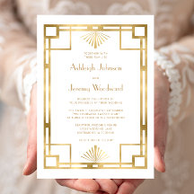 Deko-Hochzeit des eleganten White Gold Geo Vintage