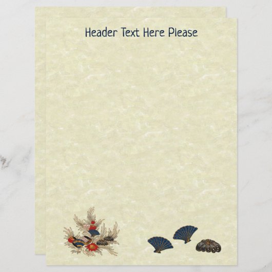 Deko im asiatischen Ozean (Vorne/Hinten)