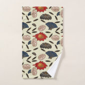 Deko im asiatischen Ozean Badhandtuch Set (Handtuch)