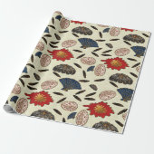 Deko im asiatischen Ozean Geschenkpapier (Ungerollt)