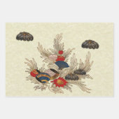 Deko im asiatischen Ozean Geschenkpapier Set (Vorderseite 3)