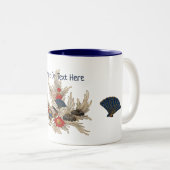 Deko im asiatischen Ozean Zweifarbige Tasse (VorderseiteRechts)