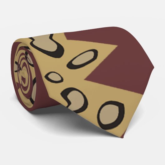 DEKO-INSPIRIERTE KRAWATTE (Gerollt)