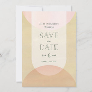 Deko-inspiriertes Save-the-Date Save The Date