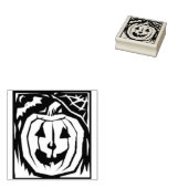 Deko Kürbiskunst Silhouette Briefmarke Gummistempel (Stempel)