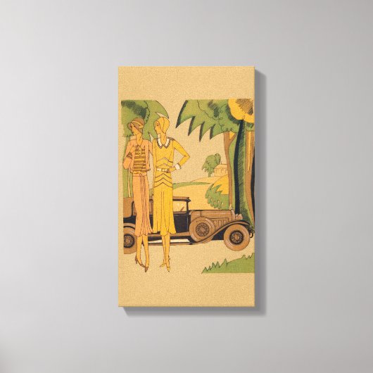 Deko Ladys and Car (Vorderseite)