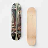 "Deko Luxury Hotel Deck" Skateboard (Vorderseite)