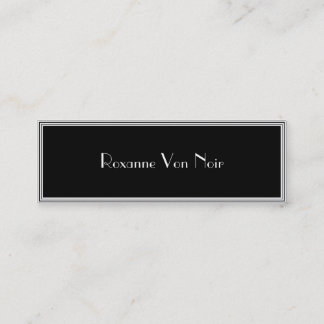 Deko Mini Visitenkarte