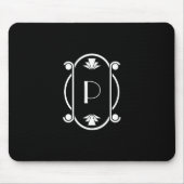 Deko mit Monogramm Mousepad (Vorne)