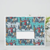 Deko mittelalterliche Karoler der 1920er Jahre (Stehend Vorderseite)