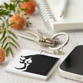 Deko Mod Woman Acrylic Schlüsselanhänger (Vorderseite rechts)