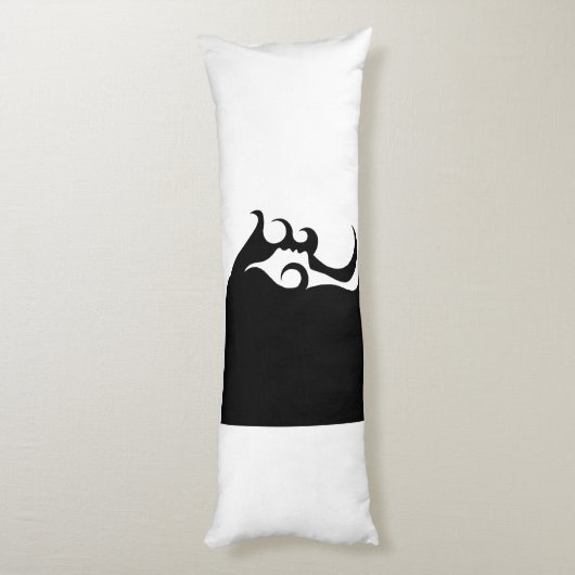 Deko Mod Woman Body Pillow Seitenschläferkissen (Rückseite (Vertikal))
