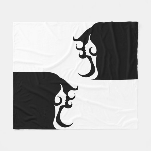 Deko Mod Woman Fleecedecke (Vorderseite (Horizontal))