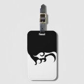 Deko Mod Woman Gepäckanhänger (Vorderseite Vertikal)