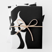 Deko Mod Woman Geschenkpapier Set (Beispiel)