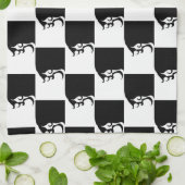 Deko Mod Woman Geschirrtuch (Gefaltet)