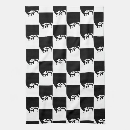 Deko Mod Woman Geschirrtuch (Vertikal)