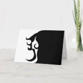 Deko Mod Woman Karte (Vorderseite)