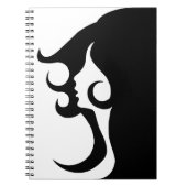 Deko Mod Woman Notizblock (Vorderseite)