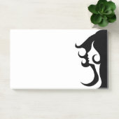 Deko Mod Woman Post-it Klebezettel (Büro)