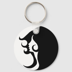 Deko Mod Woman Schlüsselanhänger