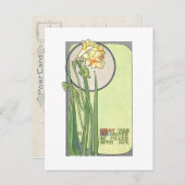 Deko Moderne Style Osterodien Postkarte (Vorne/Hinten)