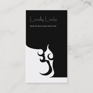 Deko-moderner Haar-Stylist Visitenkarte