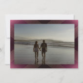 Deko-Monogramm-Foto Save The Date (Rückseite)