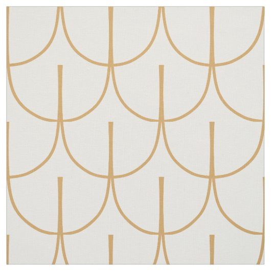 Deko-Muster aus Gold und Weiß Stoff (Muster)