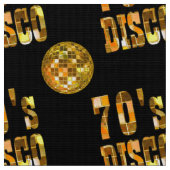 Deko-Muster der 70er Jahre Stoff (Nahaufnahme)