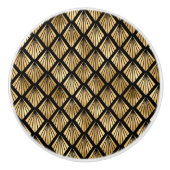 Deko-Muster-Keramik Keramikknauf (Vorderseite)