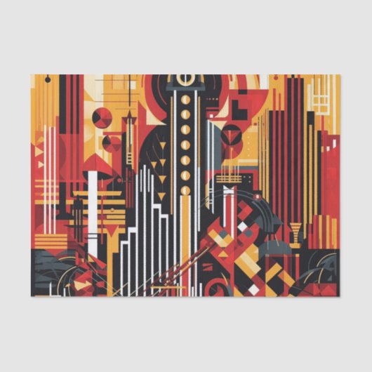 Deko-Muster Seidenpapier (Vorderseite)