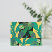 Deko Nature Green Postkarte (Stehend Vorderseite)