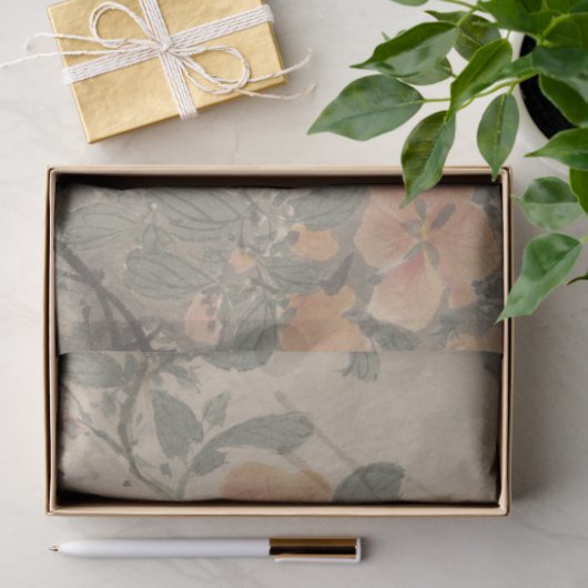 Deko-Papier für Blumenzettel Seidenpapier (Geschenk)